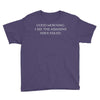 assassins slogan Youth Tee