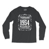vintage made in 1954 perfectly aged a living legend Long Sleeve Shirts
