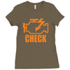 check engine Ladies Fitted T-Shirt