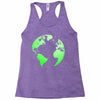 Earth Themed Funny Racerback Tank