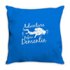 adventure before dementia 3 Throw Pillow