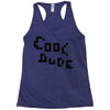 cool dude 2 Racerback Tank