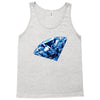diamond blu Tank Top