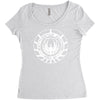 battlestar galactica distressed badge Women's Triblend Scoop T-shirt