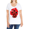 deadpool chimichanga Ladies Curvy T-Shirt