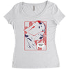 death star sorrows Women's Triblend Scoop T-shirt