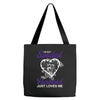 i'm not spoiled my husband just loves me Tote Bags
