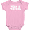 work in progress Baby Onesie