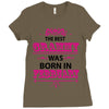 The Best Grammy Was Born In February Ladies Fitted T-Shirt