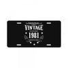 original parts vintage established 1981 perfectly aged License Plate