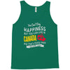 you can't buy happiness but you can live in canada Tank Top