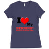 i love my bernina Ladies Fitted T-Shirt