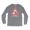 body under construction road sign Long Sleeve Shirts