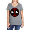 deadpool Ladies Curvy T-Shirt