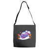 night doodle Adjustable Strap Totes