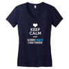 Keep Calm And Sorry Boys I Am Taken Women's V-Neck T-Shirt