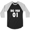 big man little man father son matching1 3/4 Sleeve Shirt