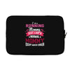 running mommy white Laptop sleeve