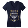 i am an aquarius Women's V-Neck T-Shirt