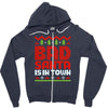 bad santa Zipper Hoodie