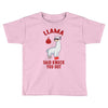 boxing llama Toddler T-shirt