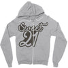 sweet 21 twenty Zipper Hoodie