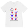 how politics work V-Neck Tee