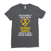I'm Raising A Child With Childhood Cancer What's Your Super Power Ladies Fitted T-Shirt