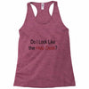 do i like the help desk Racerback Tank