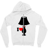 i love lamp Zipper Hoodie
