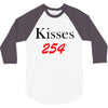 kisses 3/4 Sleeve Shirt