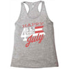 happy 4th of july Racerback Tank