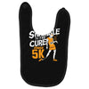 shamble to the cure zombie 5k Baby Bibs