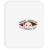 February Peeking Out Baby Boy Mousepad