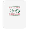 golden christmas Mousepad