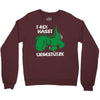 t rex hasst liegest&uuml;tze Crewneck Sweatshirt