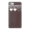 video games ruined my life funny iPhone 7 Case