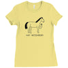 hey horse! Ladies Fitted T-Shirt