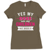 yes dogs are my children. get over it Ladies Fitted T-Shirt