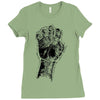 hand Ladies Fitted T-Shirt