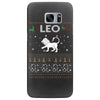 leo christmas ugly sweater Samsung Galaxy S7 Edge