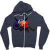 funny gaming Zipper Hoodie