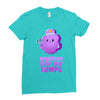 working off my lumps Ladies Fitted T-Shirt