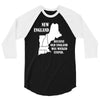 because old england  was wicked     stupid. 3/4 Sleeve Shirt