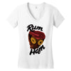 rum ham Women's V-Neck T-Shirt