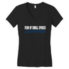 claustrophobia Women's V-Neck T-Shirt