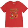 boxer wining V-Neck Tee