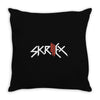 skrillex logo Throw Pillow