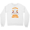 training to be the strongest super saiyan Crewneck Sweatshirt