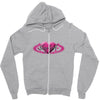shy girl Zipper Hoodie